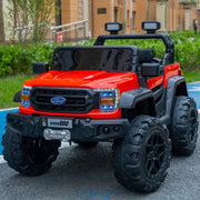 Kids Ride-On Jeep with LED Screen Light | Dual Motor car