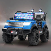 Kids Electric Mini Rover Style Jeep | Jeep with LED Lights and painted body