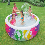 INTEX Swim Center Pinwheel Pool 56494