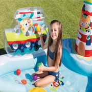 INTEX Fishing Fun Play Center Inflatable Kiddie Pool 57162 | Swimming Pool