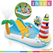 INTEX Fishing Fun Play Center Inflatable Kiddie Pool 57162 | Swimming Pool