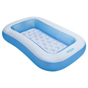 INTEX Rectangular Inflatable Kiddie Pool Blue 57403 | Swimming Pool