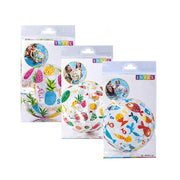 INTEX Lively Print Beach Balls 59040 | Swimming Pool Accessories