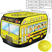 Kids Portable School Bus Play Tent House | 600-13 tent house
