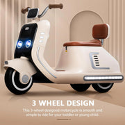 Kids Electric Ride-On Fancy Scooter | 6158 Vespa