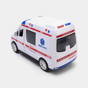 City Guardian Ambulance Vehicle Toy with Light and Sound | 62926 Rush & Rescue Toy