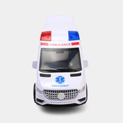 City Guardian Ambulance Vehicle Toy with Light and Sound | 62926 Rush & Rescue Toy
