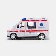 City Guardian Ambulance Vehicle Toy with Light and Sound | 62926 Rush & Rescue Toy