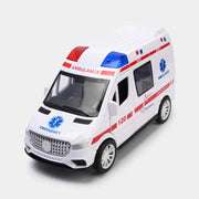 City Guardian Ambulance Vehicle Toy with Light and Sound | 62926 Rush & Rescue Toy
