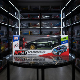 Spray Runner Remote Control Racing Car with Lights & Mist Spray Effect