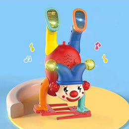 Musical Upside Down Clown Joker Dancing Toy