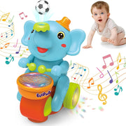 Battery Operated Musician Elephant