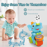 Battery Operated Musician Elephant
