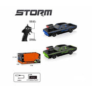 Storm 2.4GHz RC Racing Car with LED Lights for Kids