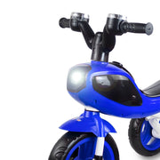 Kids Stylish Tricycle with Light & Music | 6688T Bike Shape Tricycle