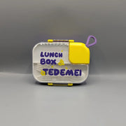 Double Compartment Kids Lunch Box Assorted | 6738