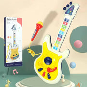 Cute Musical Guitar Toy with Microphone for Kids