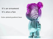 Handheld Bear Rechargeable USB Mini Portable Fan