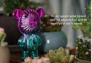 Handheld Bear Rechargeable USB Mini Portable Fan