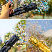 Automatic Water Bubble Gun 8 Hole