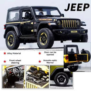 Jeep Rubicon Die Cast Metal 1:32 Model Jeep Toy