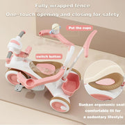 Baby Carriage Tricycle 4 in 1 8199B | Tricycle for Kids