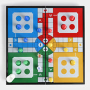 Kids Foldable Magnetic Ludo Game | 8583 4 Players Board Game