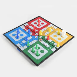 Kids Foldable Magnetic Ludo Game | 8583 4 Players Board Game
