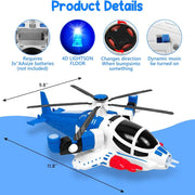 Helicopter Toy with 360° Rotation & Flashing Lights | 8811-15 realistic Fighter helicopter