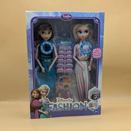 Diversity Fashion Musical Twin Dolls Set with Accessories