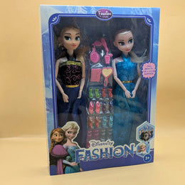 Diversity Fashion Twin Dolls Set with Accessories
