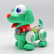 Transparent Gear Dog With Light & Sound