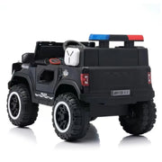 Benz Police Jeep Style Kids Ride On | LED Lights with projector logo