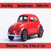 Beetle Classic Vintage Racing Metal car Toy 1:32Scale