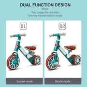 Kids 2 in 1 Tricycle & Balance Bike | A618T Bicycle