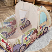 Kids Portable Dinosaur Car Play Tent House | A999-458 Car Style Indoor & Outdoor Tent House