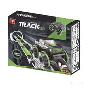 Stunt Rotate Track Car Light Wheel – 54 Pcs Set