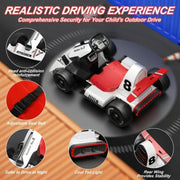 Kids Electric Go Kart Ride-On Toy | BDQ-8 Go Kart Racing Ride on Car
