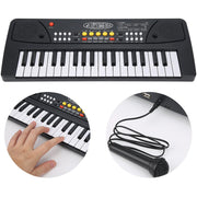 37-Key Electronic Piano Keyboard with Microphone | BF-430A2 Kids Musical Keyboard