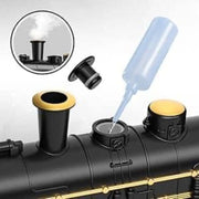 Retro Classic Electric Train Set with Spray Smoke | BJ2208B Train Track Playset with smoke effect