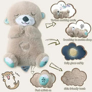 Breathing Bear Plush Toy with Sound