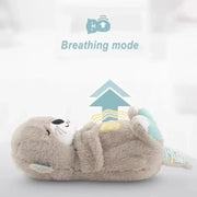 Breathing Bear Plush Toy with Sound
