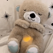 Breathing Bear Plush Toy with Sound