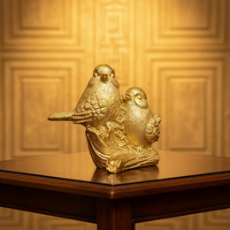 Golden Birds Decorative Showpiece