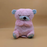 Breathing Bear Plush Toy with Sound