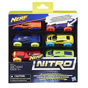Nerf Nitro Foam Dinky Car 6 Pcs C3171 | Nerf Dinky