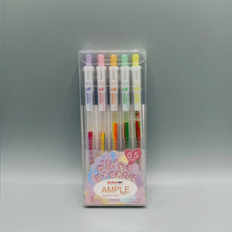 Multi-Color Gel Ink Pens Pack of 5