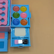 Portable Dress-Up Makeup Set with Storage Case | CS58-E34L OMG LOL Makeup kit