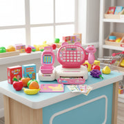 Battery Operated Cash Register Toy with Scanner