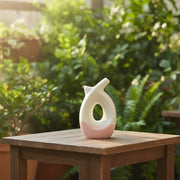 Modern Ceramic Plant Vase 2Pc Set